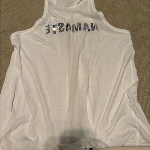 Lululemon Athletica White Tank Top